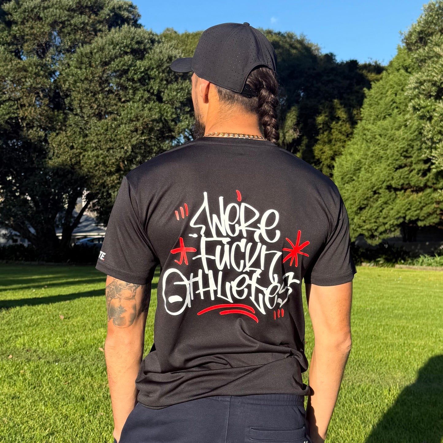 WE'RE FUCKN ATHLETES TEE