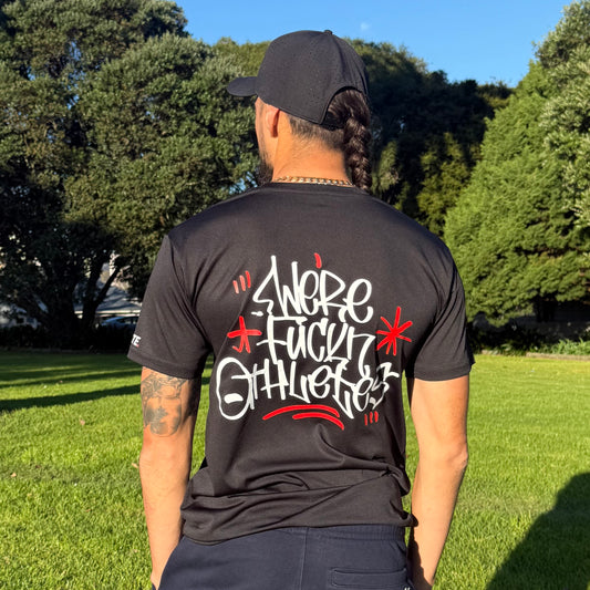 WE'RE FUCKN ATHLETES TEE
