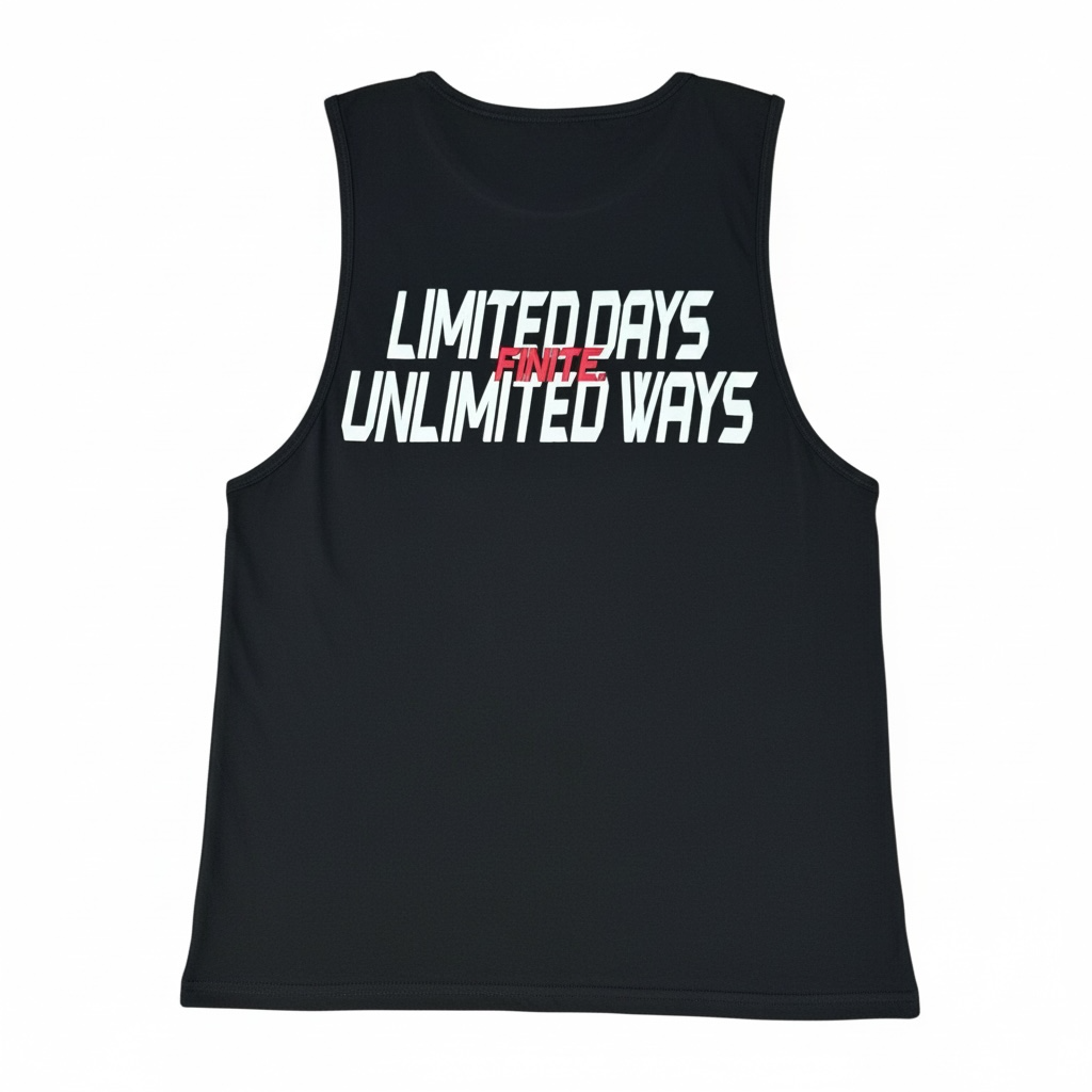 LDUW BLACK SINGLET