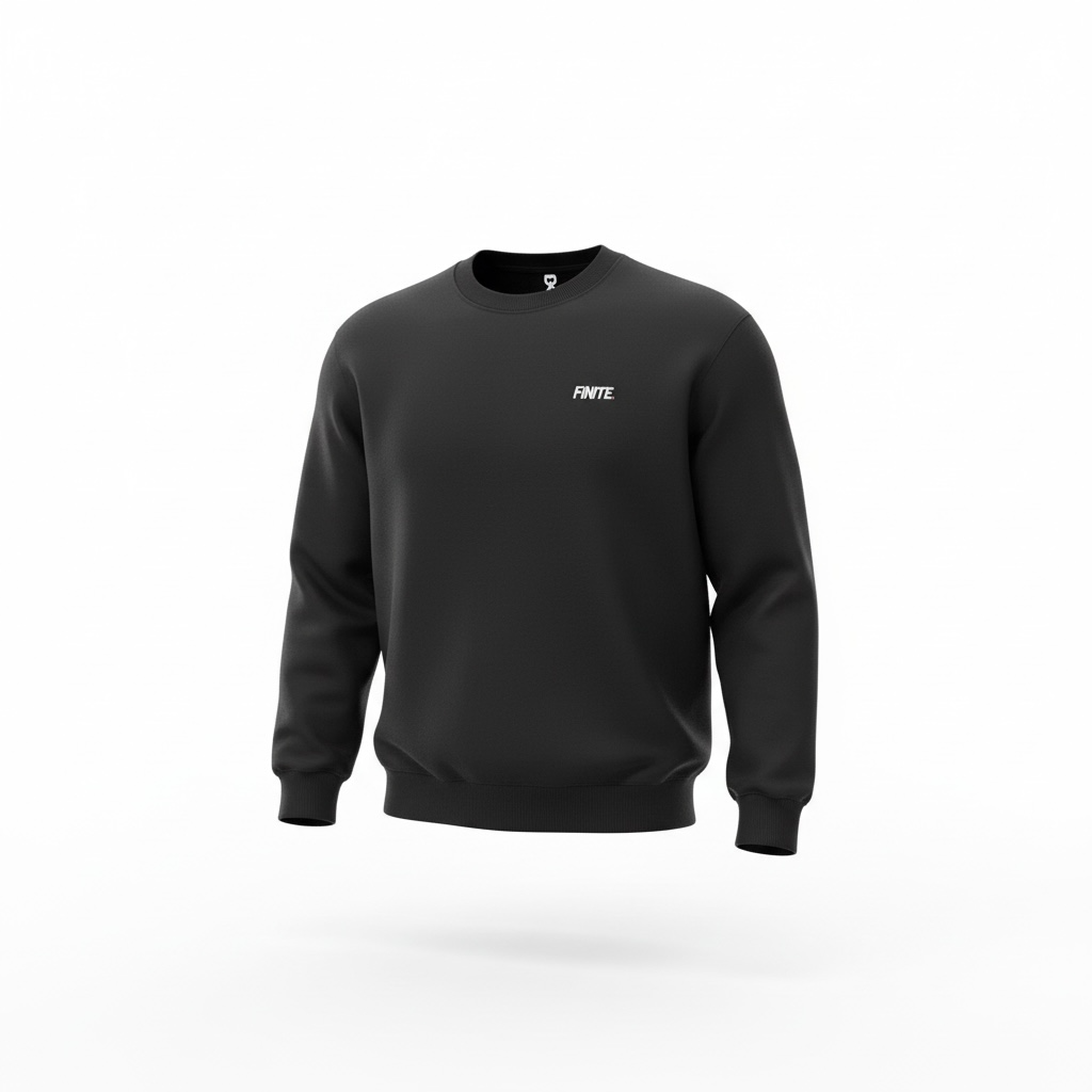 LDUW BLACK CREWNECK