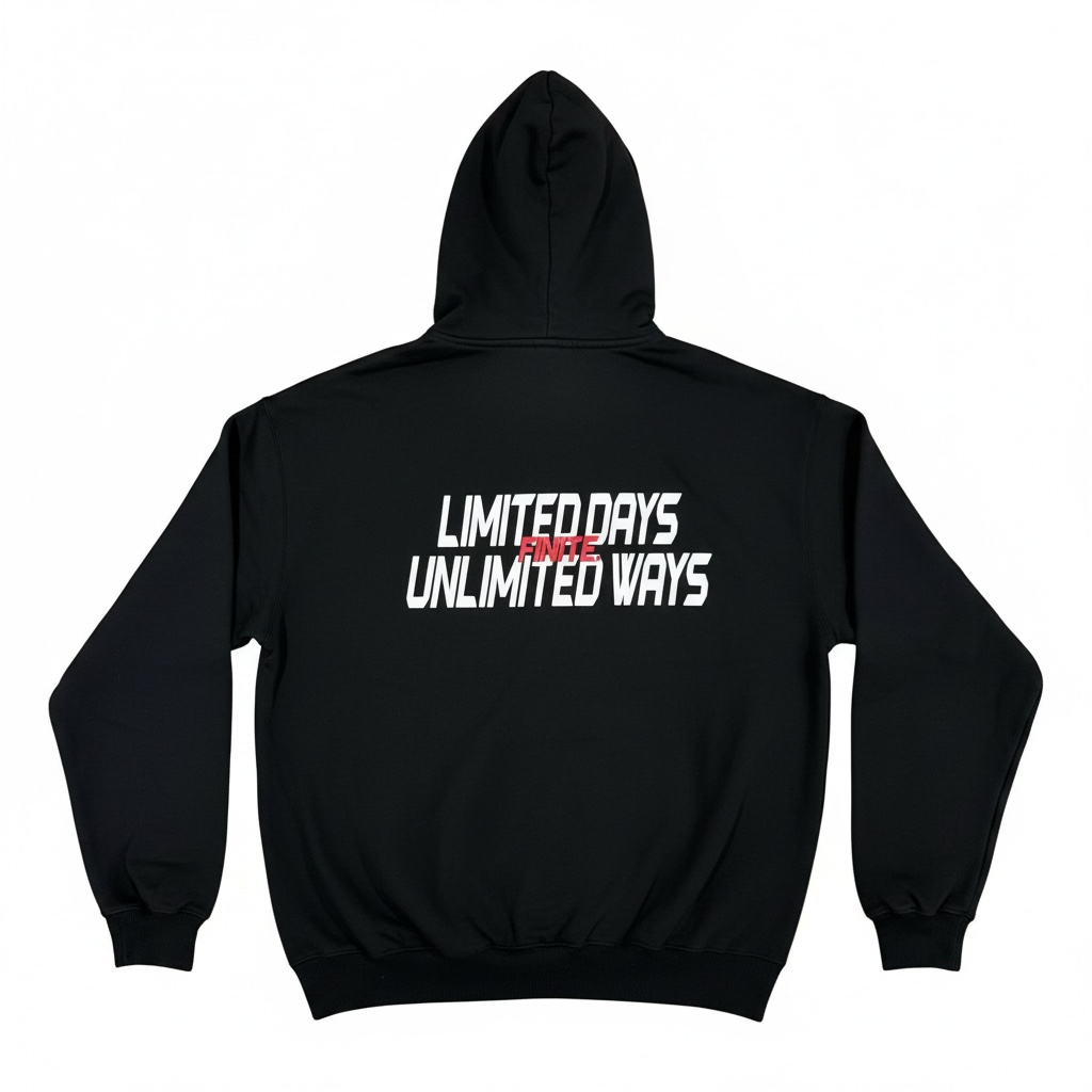 LDUW BLACK HOODIE