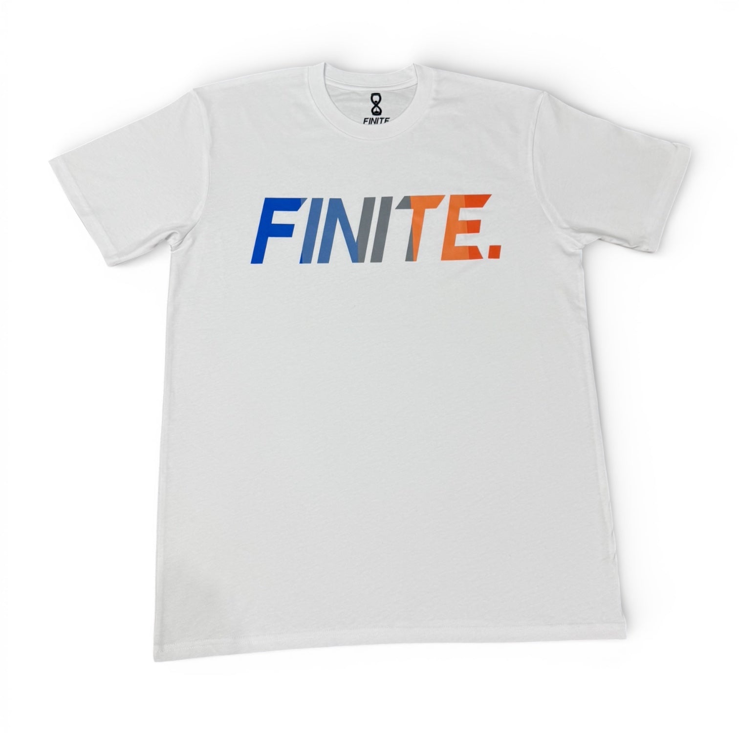 FINITE SIGNATURE WHITE TEE